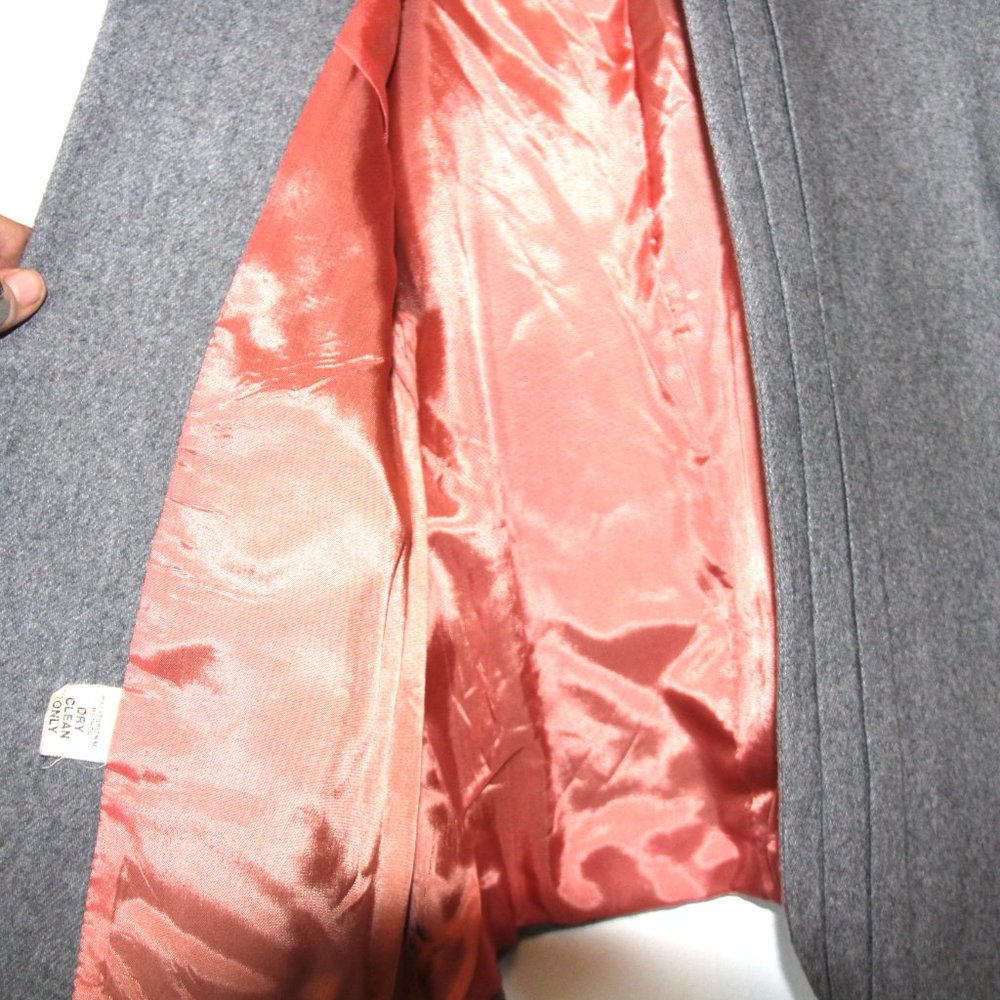 Vintage David Benjamin Grey Cropped Jacket - image 3